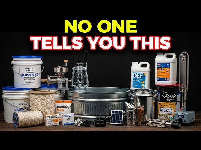 13 Cheap Farm Store Items That Outperform $5,000 Prepper Kits