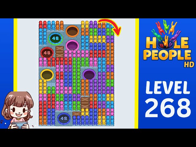 Hole People Level 268 Solution Walkthrough