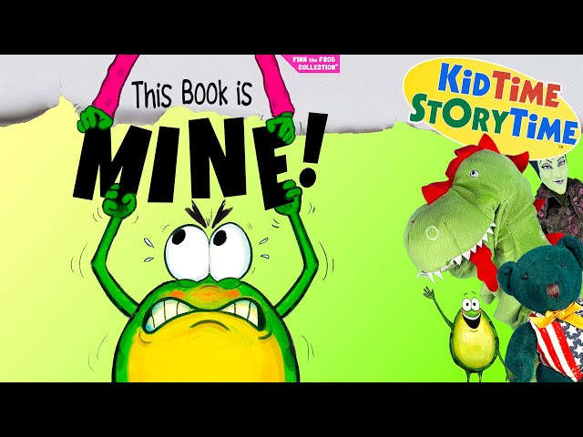 This Book is MINE! Funny book read aloud - Finn the Frog books 🐸