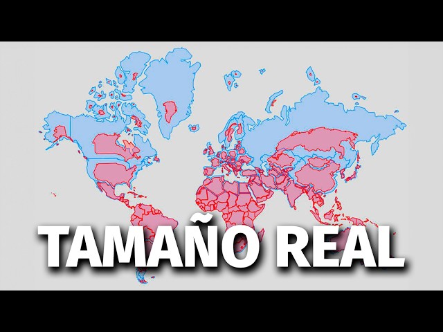 The True Size of Countries