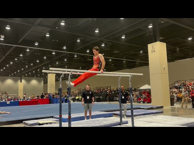2026 GymACT National Championships Alexei Tryshev Parallel Bars Bay Area Bandits