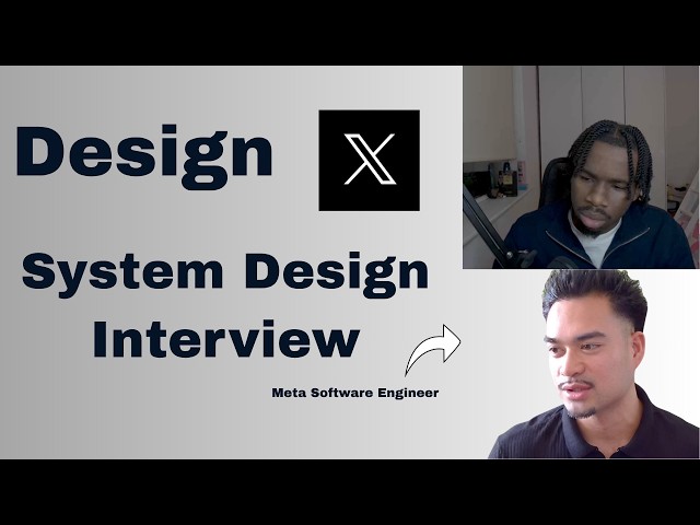 Design Twitter | Mock System Design Interview with a Meta Software Engineer