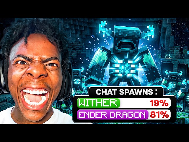 Minecraft, But Chat Controls My Game..