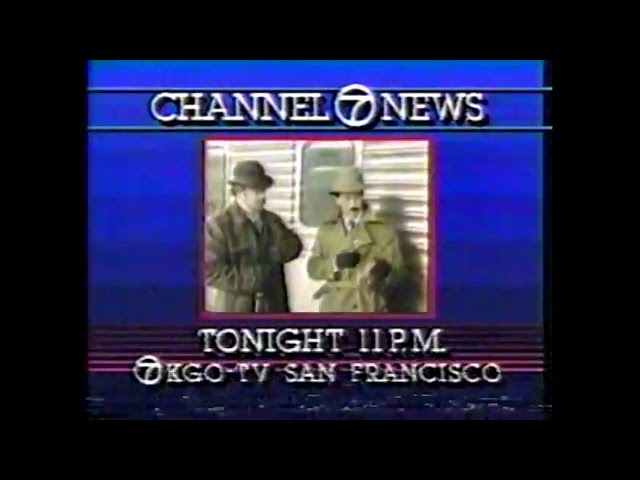 KGO (ABC) "Channel 7 News" Tease 1984
