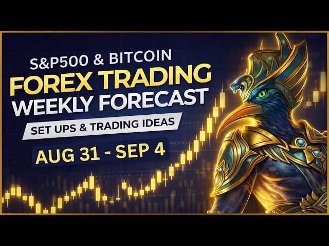 🎯 Weekly Forex Forecast | EURUSD, GBPUSD, USDJPY, BITCOIN, S&P500, AUDUSD, XAUUSD OIL (08/31/2026)