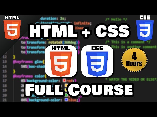 HTML & CSS Full Course for free 🌎