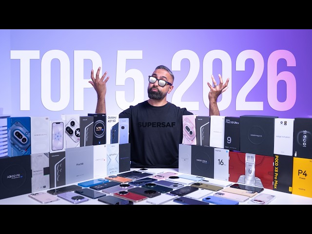 Top 5 BEST Smartphones of 2026… So Far