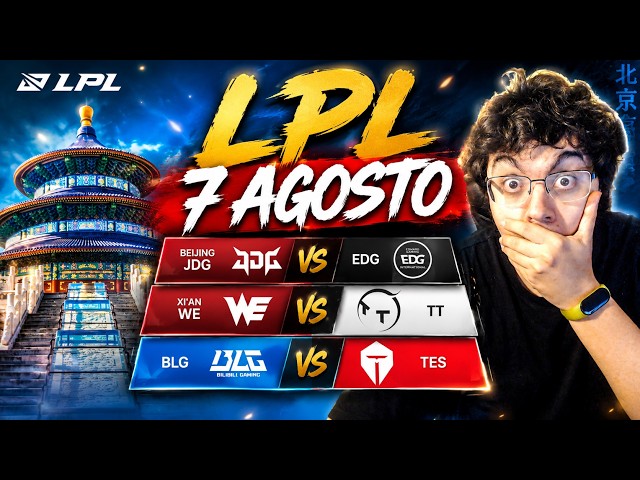 LPL 2026🐉JDG vs EDG / WE vs TT / BLG vs TES🐉#Hipotequismo #VivaLyon