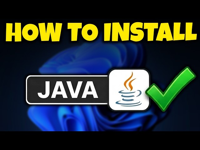 How To Install Java on Windows (PC & Laptop)