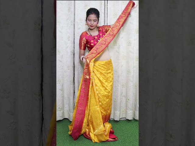 Silk Saree Draping : Step-by-Step Guide for Beginners/Silk Saree Draping Fast & Fabulous Techniques