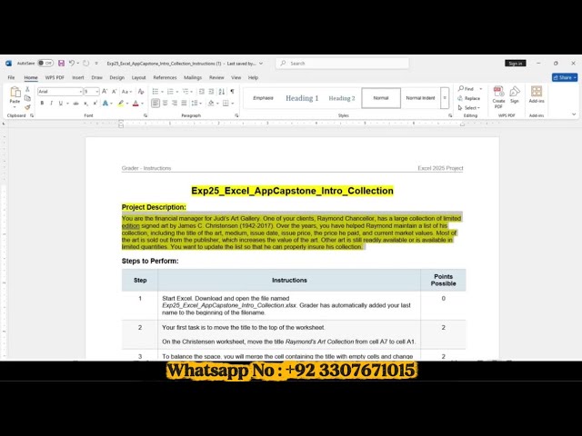 Exp25 Excel Chapter 1 Cumulative Assessment | Medical Expenses | Excel 365/2021 Step-by-Step