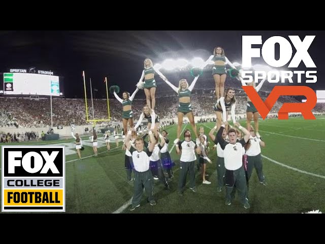 Gametime in East Lansing before Michigan State/Notre Dame | 360 VIDEO | FOX COLLEGE FOOTBALL