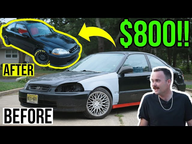 Transforming A Subscribers Car In 10 mins!! (Budget Build)