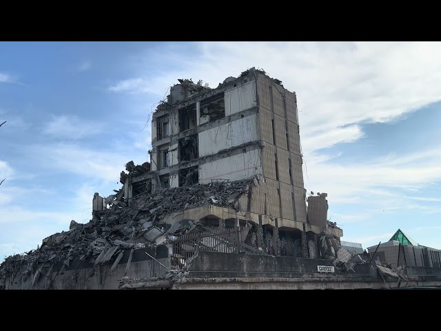 Blackpool Police Station Demolished! Live Updates On Central Club Fire!