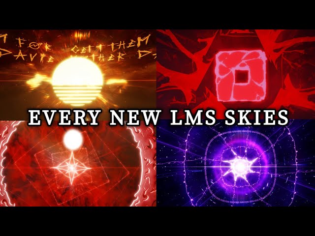 Every NEW LMS Skies in the Latest Update | Roblox Forsaken