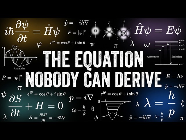 Literally Everything About the Schrödinger Equation Explained Slowly