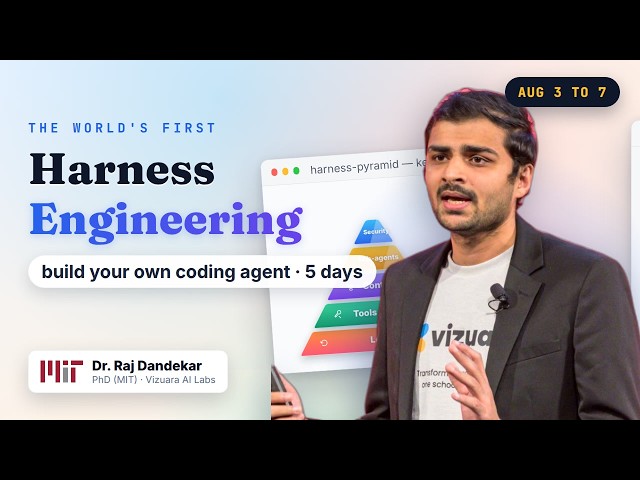 World's first harness Workshop by Dr. Raj, MT PhD | Starting Aug 3rd