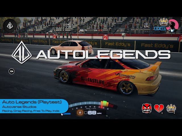 Auto Legends: Building the Ultimate Drag Machine (Playtest Gameplay)