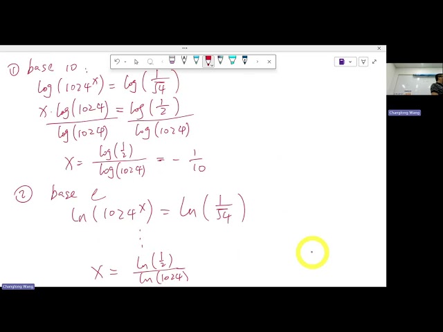 MAC1140 Precalculus – Review of Solving Exponential & Logarithmic Equations | June 17, 2026
