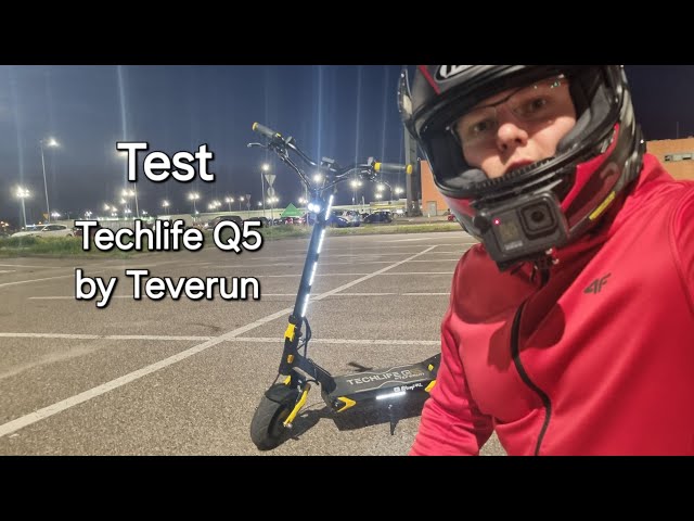 Techlife Q5 by Teverun| Test oraz pierwsze wrażenia | Świetna hulajnoga elektryczna w dobrej cenie