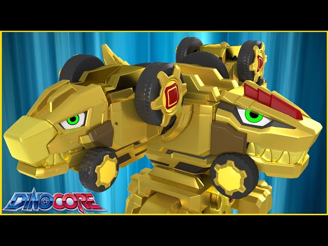 [Official] DinoCore | Series | A Brand New Golden Ultra D Buster | Dinosaur Robot | Season 1 EP13