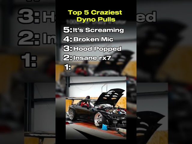 Top 5 Craziest Dyno Pulls