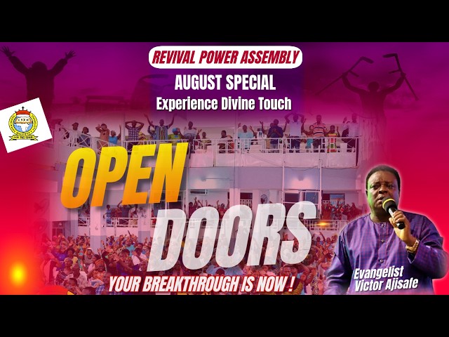 GRAND FINALE - OPEN DOORS (FRIDAY 7TH AUGUST 2026)