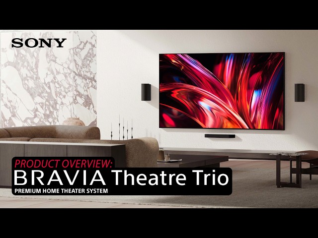 Sony | BRAVIA Theater Trio – Descripción general del producto