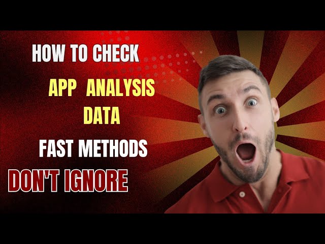 How to check app analysis report play console