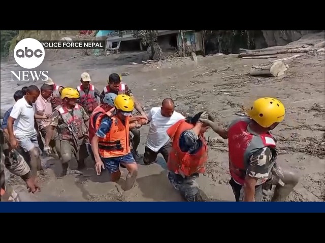 At least 63 Americans missing in Nepal-Tibet floods, officials say amid rescue op