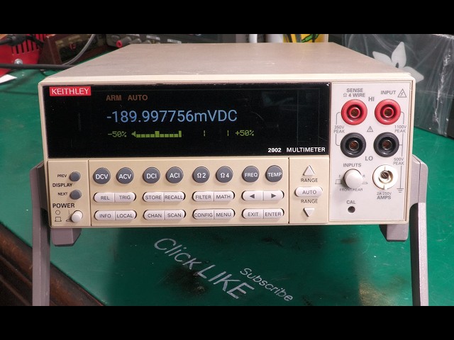 🔴 Keithley 2001 & 2002 TFT Replacement Project - What A Difference ! - No.1507