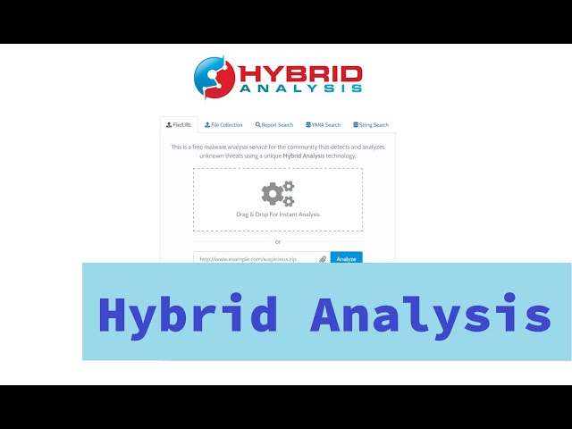 Malware Analysis - Hybrid Analysis for Malware Assessment