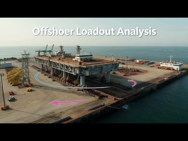 How Engineers Move a 5,000-Ton Offshore Platform! 🤯 | Loadout Analysis Explained | SACS Engineering