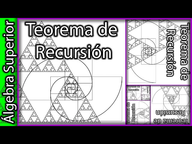 Teorema de Recursión - Definición y Ejemplos - Álgebra Superior 17