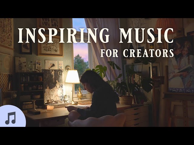 Peaceful & Inspiring Ambient Music to draw, relax & study to 🧸📚✨