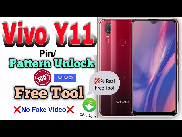 Vivo Y11 (1906) Pin Lock , Pattern Lock Remove Withou Box 2021 Free Tool