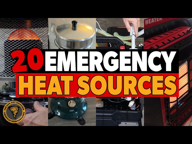 20 Heating Sources That Don't Need Electricity STOCKPILE NOW