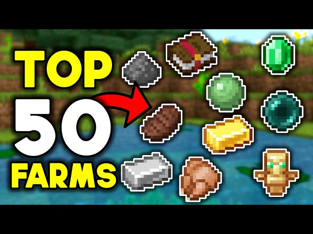 BEST 50 Farms For Minecraft Bedrock 26.1+ (2026)