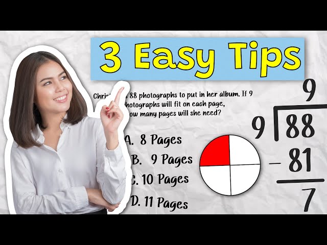 Tips for Solving Math Word Problems