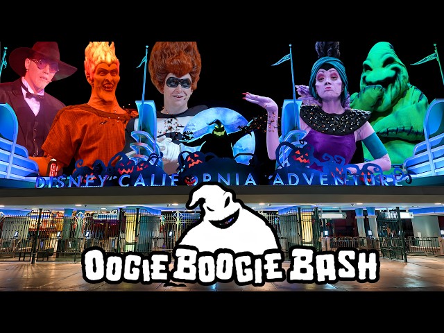 Oogie Boogie Bash - 2026 Haunted Mansion Street Party & Characters - Disney California Adventure