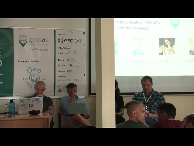 FOSS4GE 2025 | People and business: the two complementary facets of FOSS4G