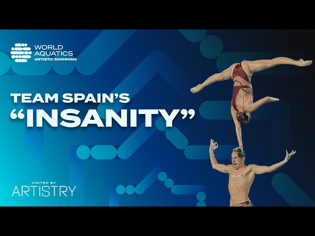🇪🇸 Team Spain Debuts the "Insanity" Routine & Takes the WIN at the Artistic Swimming World Cup! 🏆