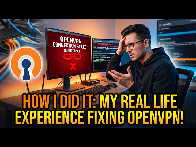 OpenVPN Connectivity Troubleshooting | My Real-Life Experience