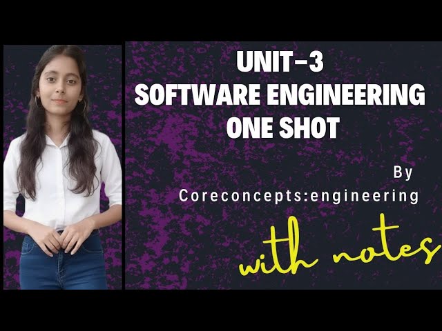 Unit-3 software engineering🔥|SE|with notes| aktu #oneshot #SE #softwareengineering #aktuexam #unit3