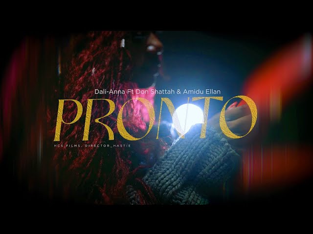 Dali-Anna ft Don Shattah and Amidu Ellan- Pronto (Visualizer)