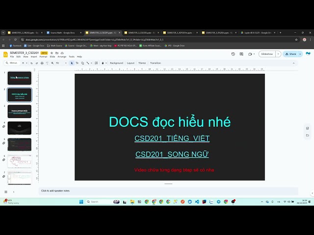 Demo Source SEMESTER_3 DBI202, MAS291, CSD201, CSD203, ADY201m, ITA203c ngành SE, AI, IA, IC