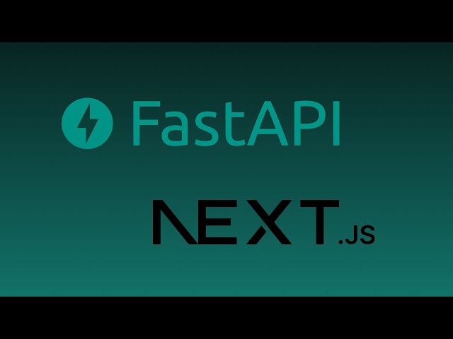 Full Stack FastAPI + Next.js Tutorial