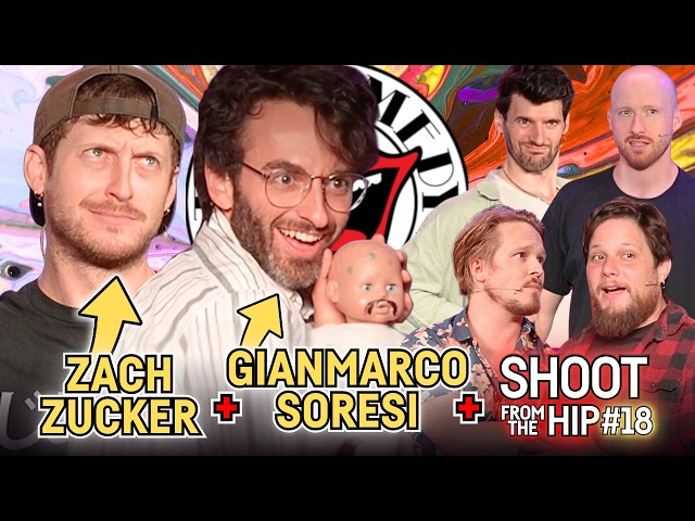 Shoot From The Hip #18 - Gianmarco Soresi and Zach Zucker | FULLY IMPROVISED COMEDY SHOW