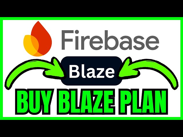 How To BUY Firebase Blaze Plan (QUICK & EASY) 2026