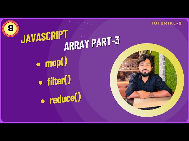 JavaScript Tutorial for Beginners | map(), filter() & reduce() Explained | Array Methods